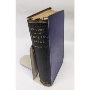1868 1st Ed - A General View of the History of the English Bible Brooke Westcott